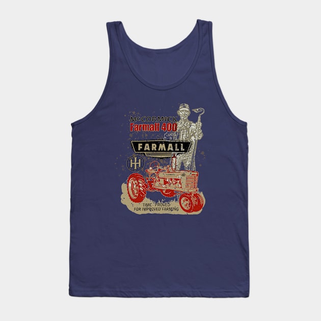 McCormick Tractors 400 model Tank Top by Midcenturydave